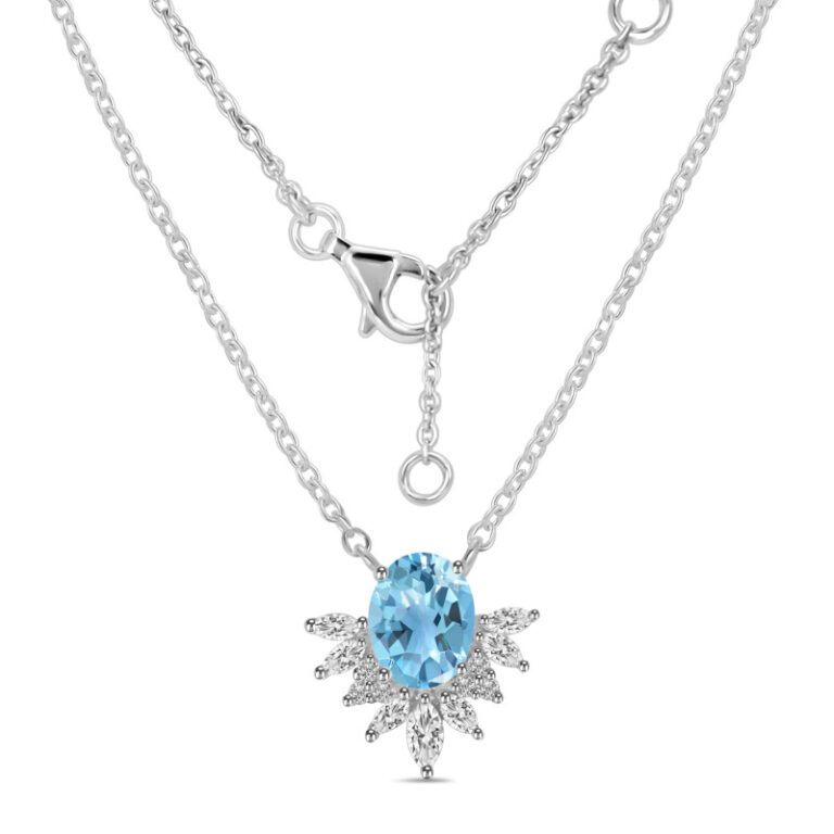 RMN Topaz Color Necklace: A Timeless Treasure